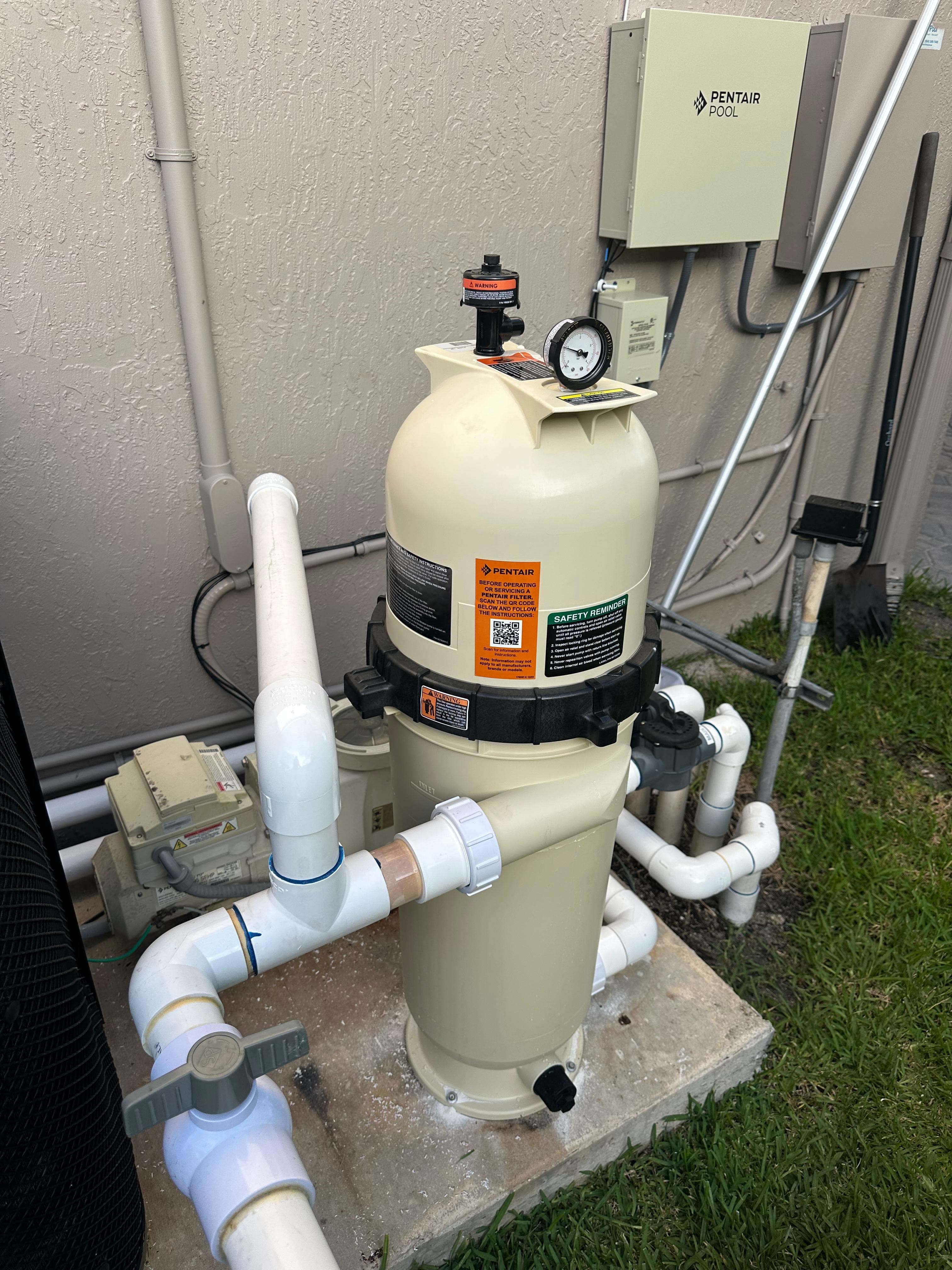 Pool equipment upgrade project 1 - Blue Clair Pool South Florida