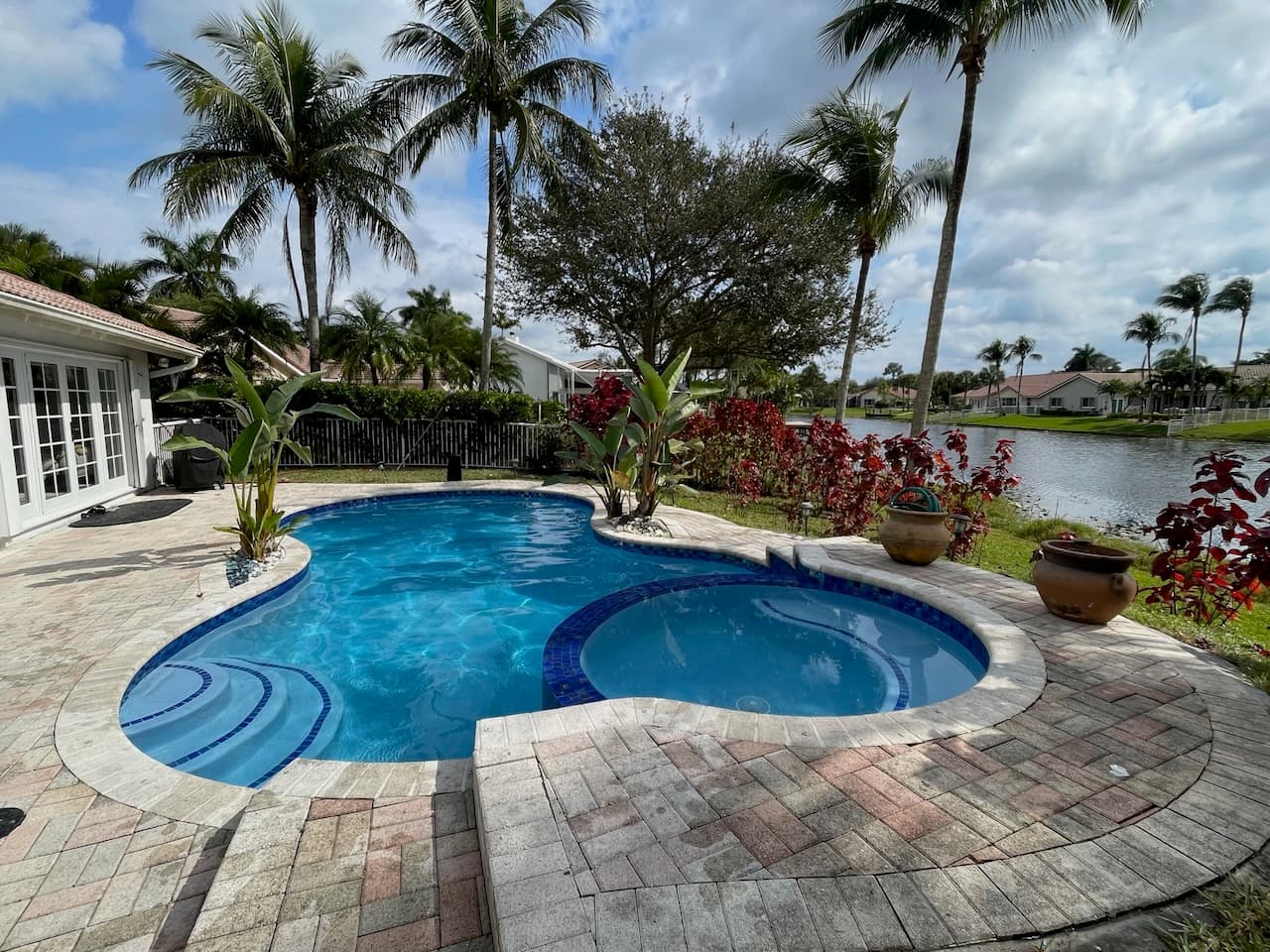 Pool renovation and outdoor living project photo 21 - Blue Clair Pool South Florida