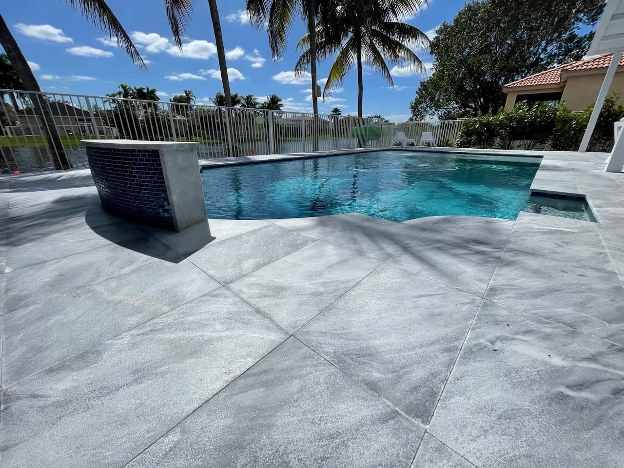 Pool renovation and outdoor living project photo 26 - Blue Clair Pool South Florida