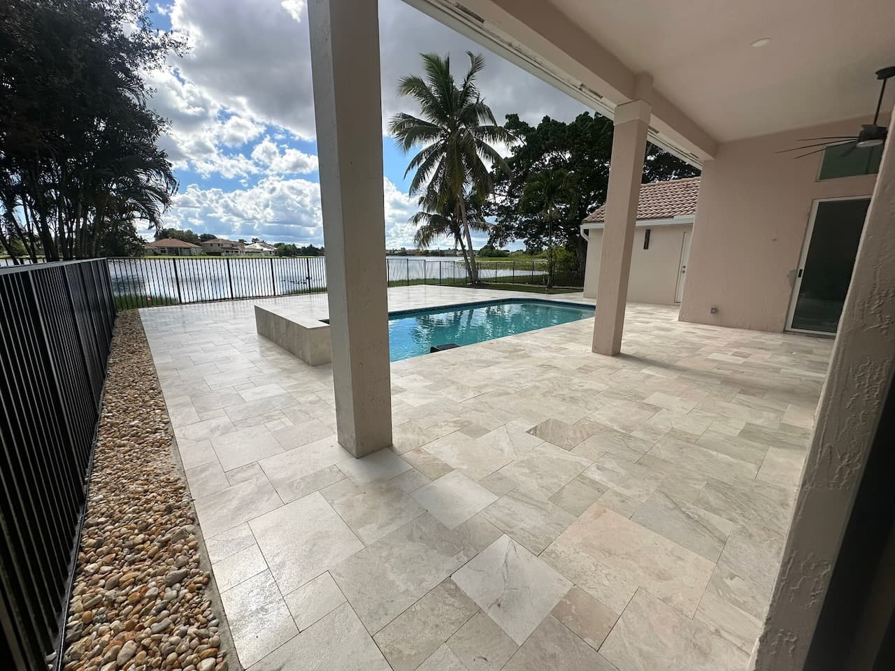 Pool renovation and outdoor living project photo 30 - Blue Clair Pool South Florida