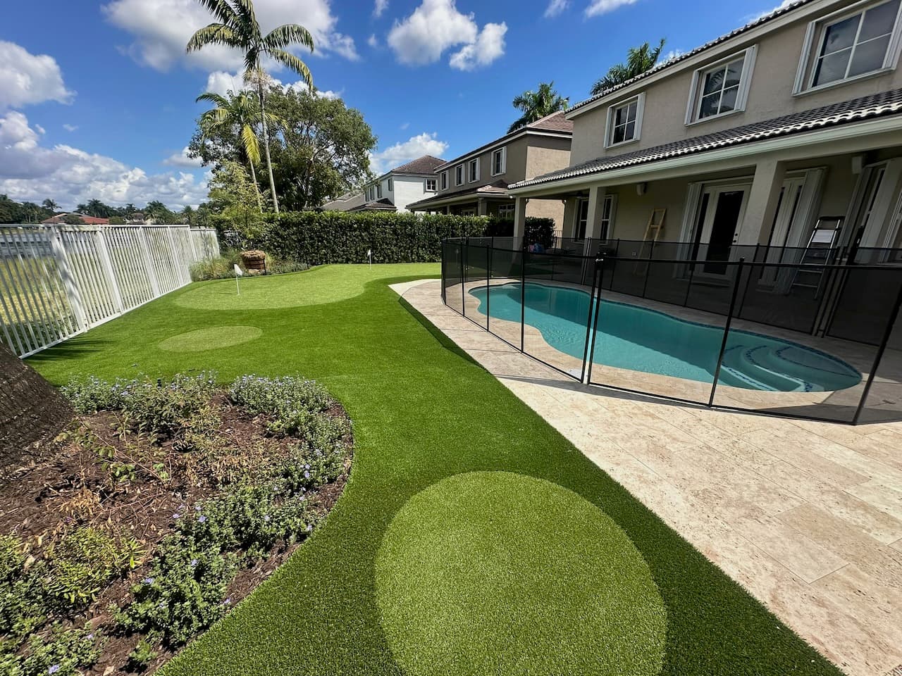 Pool renovation and outdoor living project photo 33 - Blue Clair Pool South Florida
