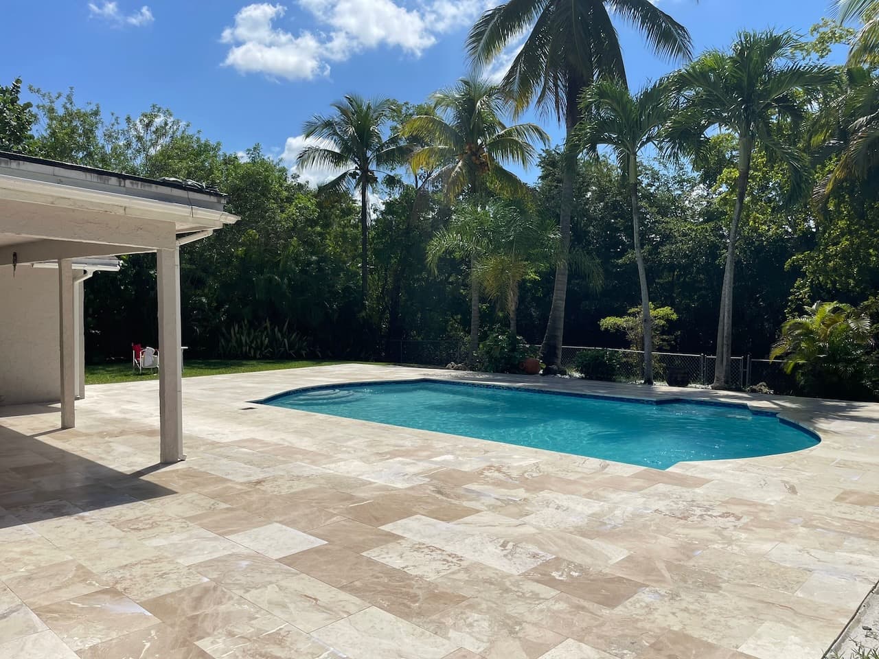 Pool renovation and outdoor living project photo 34 - Blue Clair Pool South Florida