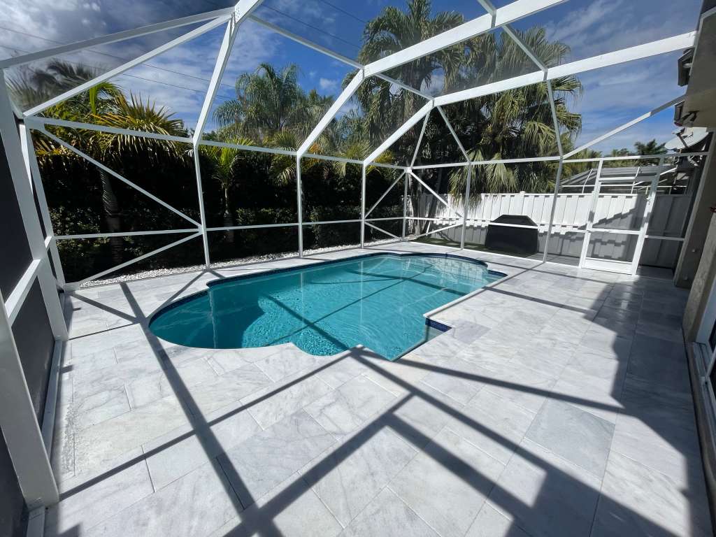 Pool renovation and outdoor living project photo 46 - Blue Clair Pool South Florida